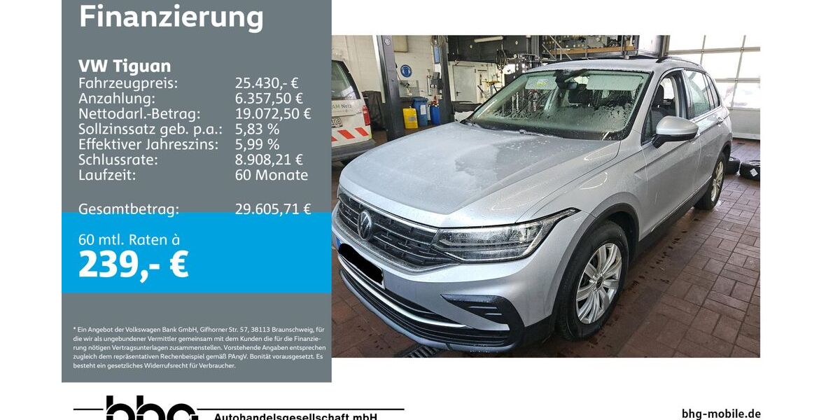 VW Tiguan 66.019 km 25.430 &euro; Reutlingen 72770
