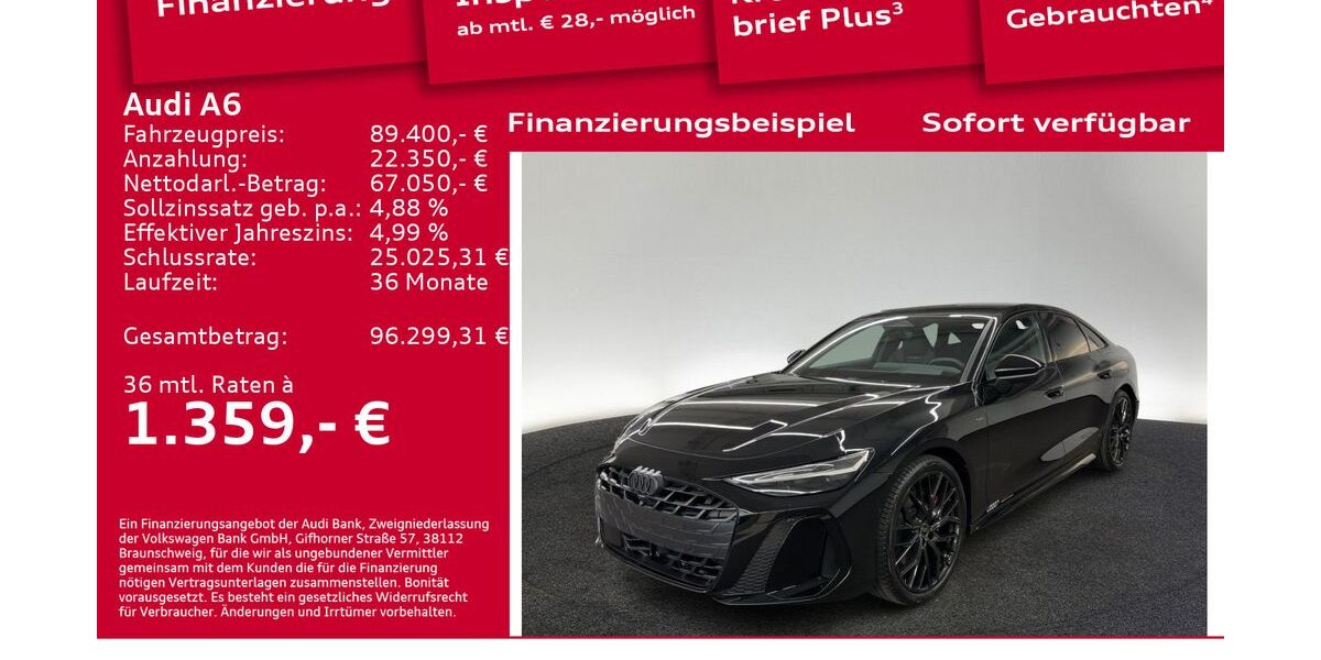 Audi A6 6.001 km 84.990 &euro; Berlin 12489