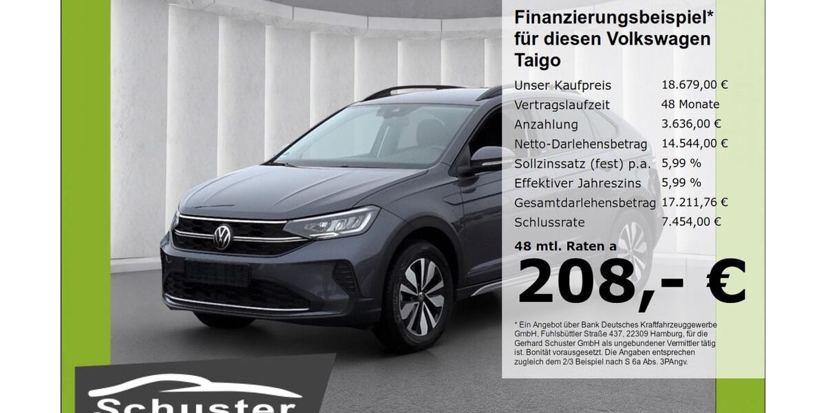 VW Taigo 29.997 km 17.779 &euro; Ruhstorf 94099