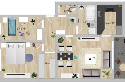 ‼️ 3 Zimmerwohnung zu verkaufen in Metzingen ‼️sofort frei 3 zimmer