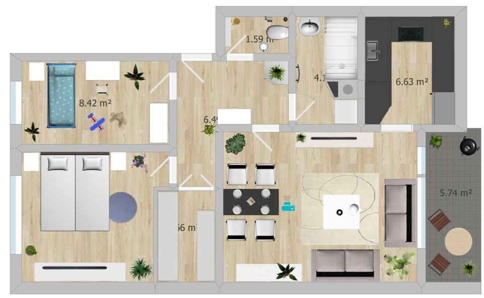 ‼️ 3 Zimmerwohnung zu verkaufen in Metzingen ‼️sofort frei 3 zimmer