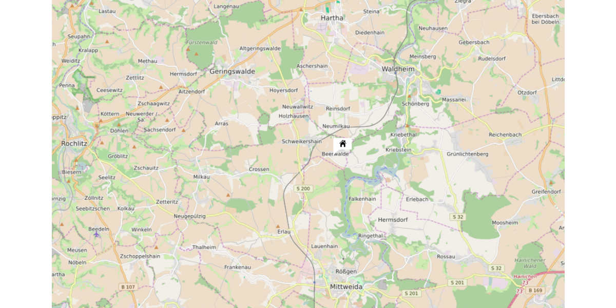 Grundstück mit traumhaft ruhiger Lage für Ihr Traumhaus – bauträgerfrei ! - Grundstück Erlau Beerwalde | Angebot:23439159