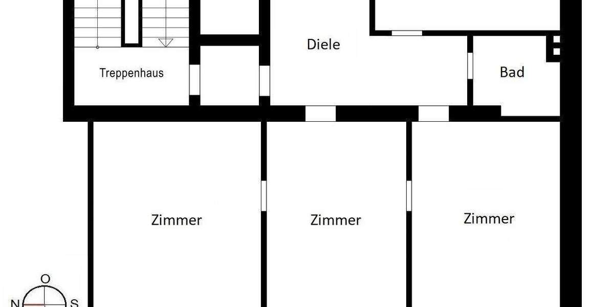 Etagenwohnung München Bogenhausen - 3 Zimmer, 126 m&sup2;, 3.500&euro; | Angebot:25562346