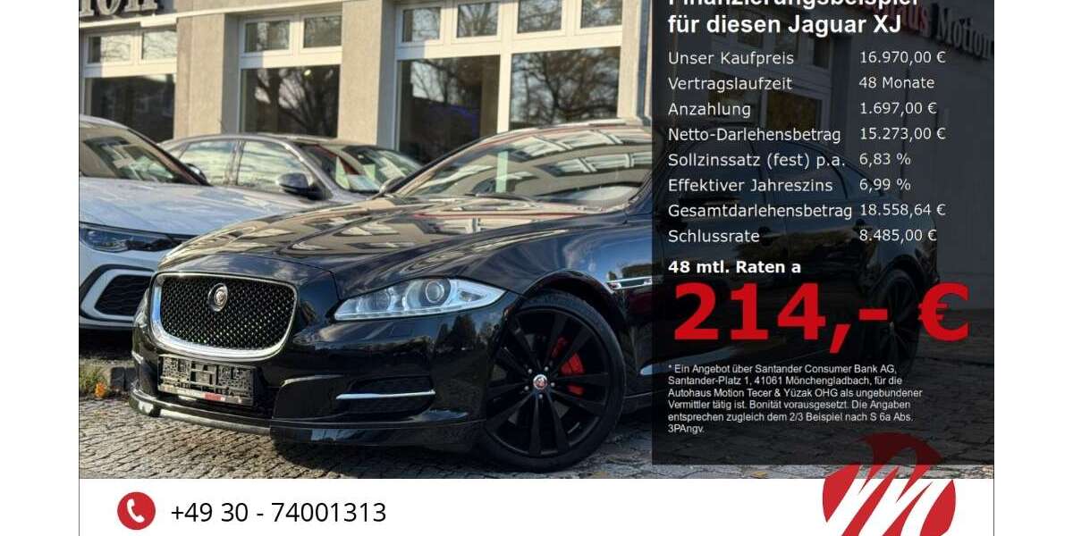 Jaguar XJ 152.000 km 16.970 &euro; Berlin 12305