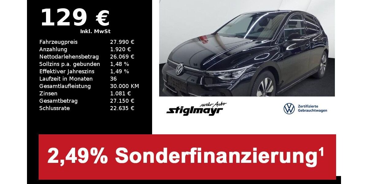 VW Golf 25.517 km 27.990 &euro; Pfaffenhofen/Ilm 85276