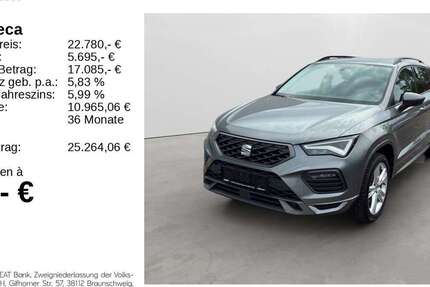 Seat Ateca 52.000 km 22.480 &euro; Gifhorn 38518