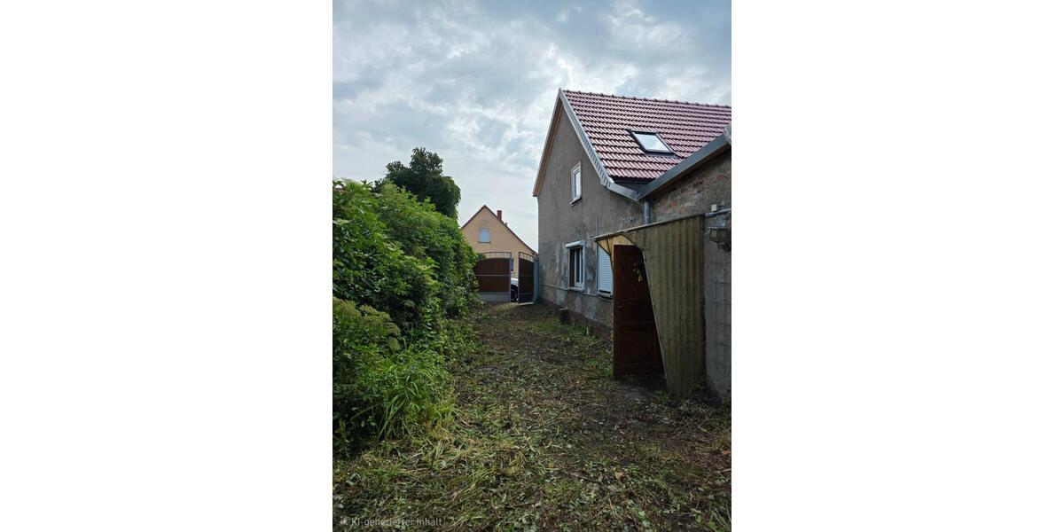 Doppelhaushälfte Straußfurt - 4 Zimmer, 100 m&sup2;, 70.000&euro; | Angebot:27081894