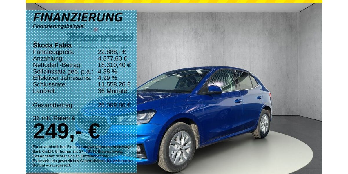 Skoda Fabia 1.010 km 22.888 &euro; Auerbach/Rebesgrün 08209