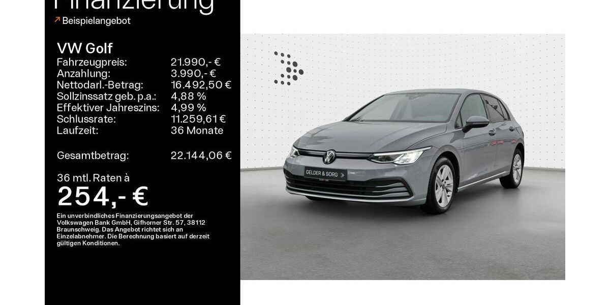 VW Golf 64.250 km 21.990 &euro; Haßfurt 97437