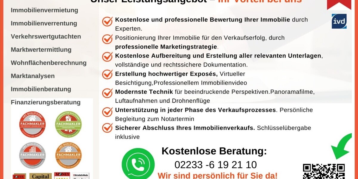 3D: Familienglück in ruhiger Lage - Sehr gepflegtes Einfamilienhaus mit Kamin, Balkon und viel Platz - Reihenendhaus Gangelt | Angebot:26777849