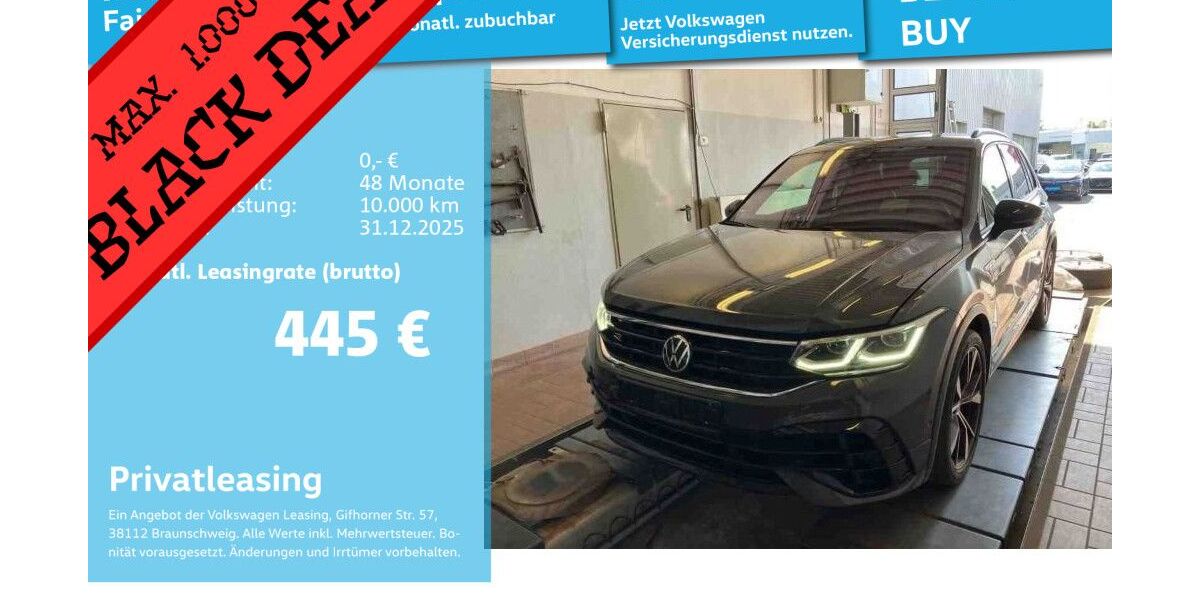 VW Tiguan 66.800 km 36.992 &euro; Mannheim 68309
