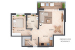 Etagenwohnung Geseke - 2 Zimmer, 71 m&sup2;, 998&euro; | Angebot:26398044