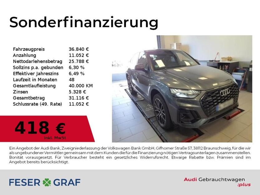 Audi Q5 54.900 km 36.840 € Lauf an der Pegnitz 91207