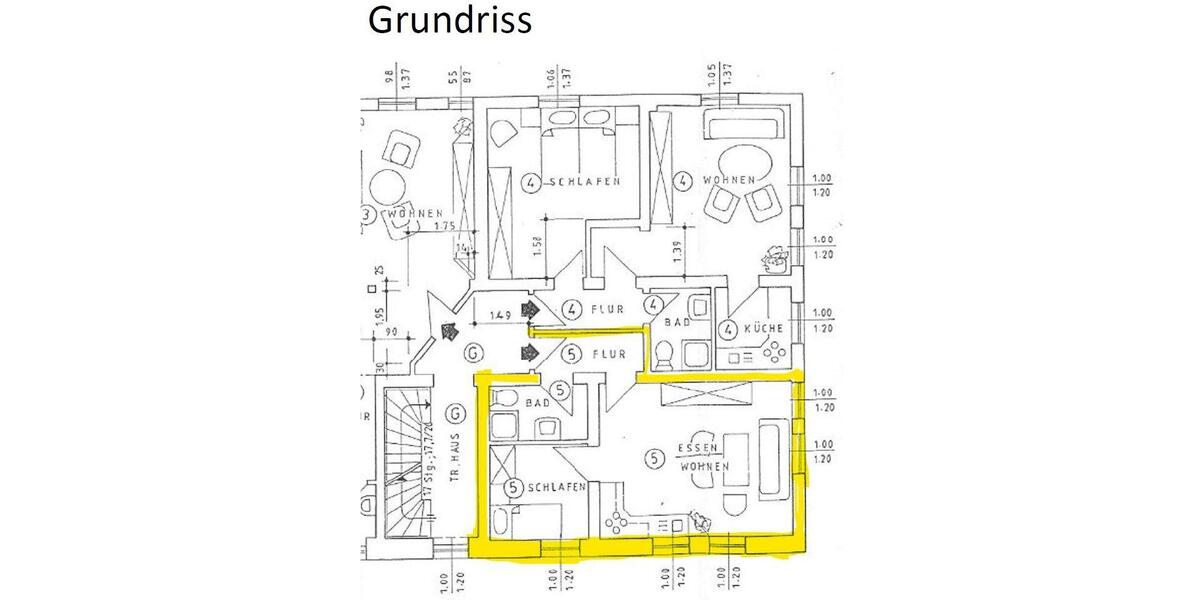 Etagenwohnung Warstein - 1.5 Zimmer, 35 m&sup2;, 315&euro; | Angebot:26396562