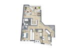 Etagenwohnung Fürth Nordstadt - 4 Zimmer, 106 m&sup2;, 357.000&euro; | Angebot:26388886