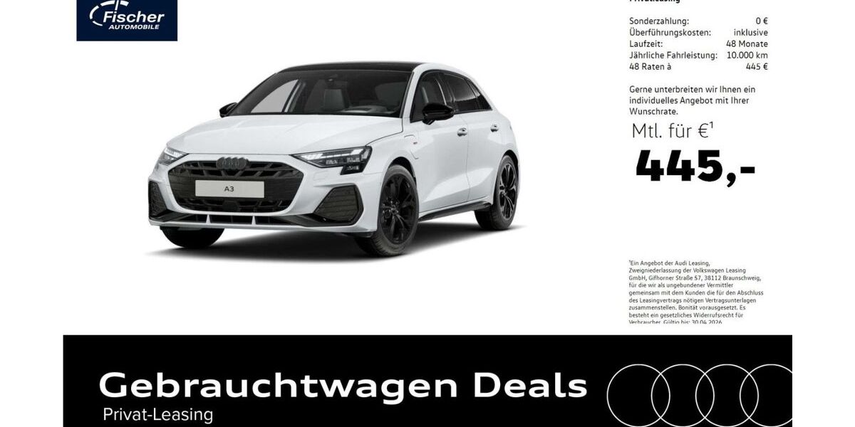 Audi A3 8.364 km 45.940 &euro; Neumarkt 92318