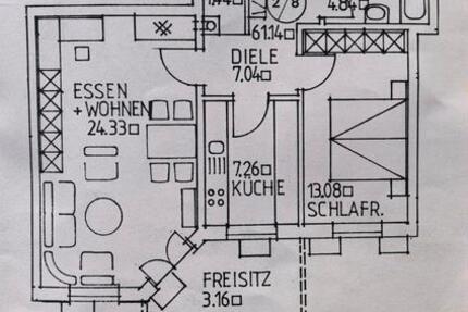 2 Zimmerwohnung in Oberbeuren 2 zimmer