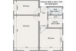 Etagenwohnung Villingen-Schwenningen Kopsbühl - 3 Zimmer, 64 m&sup2;, 205.000&euro; | Angebot:26120597