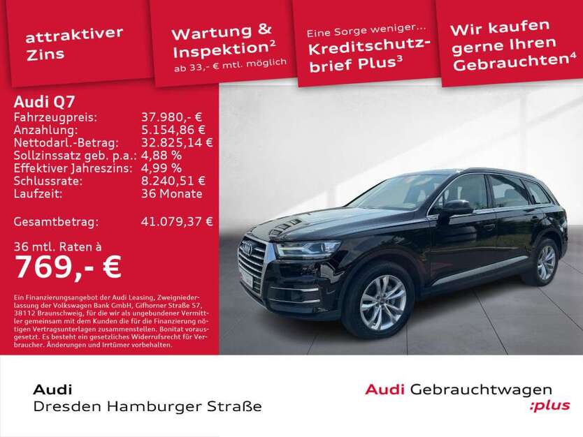 Audi Q7 75.375 km 37.980 € Dresden 01067