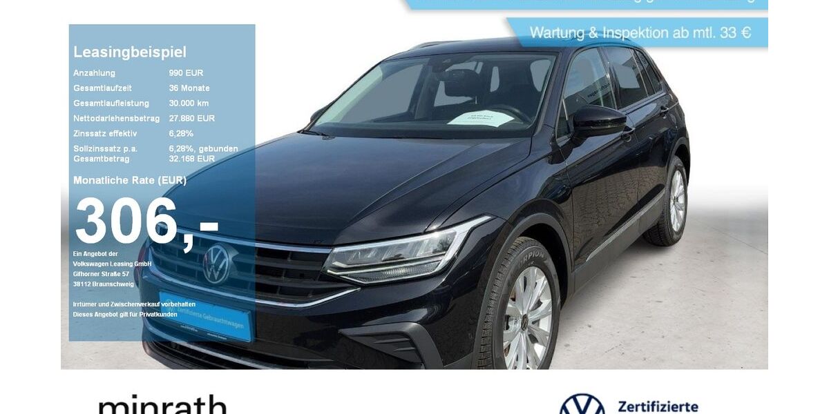 VW Tiguan 73.117 km 26.880 &euro; Geldern 47608