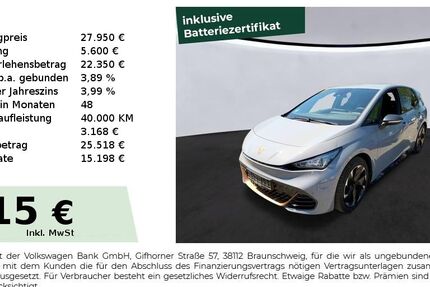 Cupra Born 19.900 km 27.950 &euro; Schwabach 91126