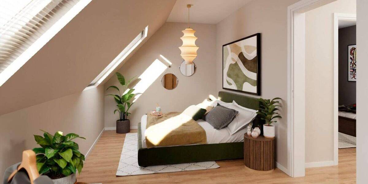 Zauberhafte Wohnung mit Seeblick-Balkon 3 zimmer