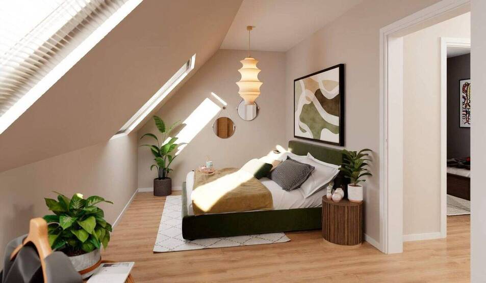 Zauberhafte Wohnung mit Seeblick-Balkon 3 zimmer
