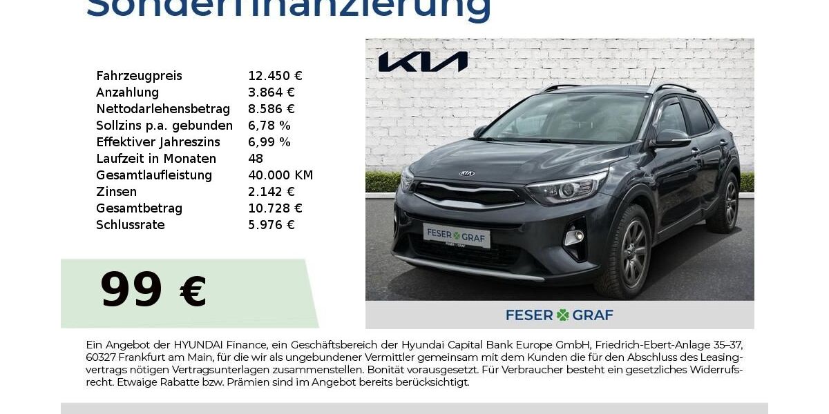 Kia Stonic 134.992 km 12.450 &euro; Roth 91154
