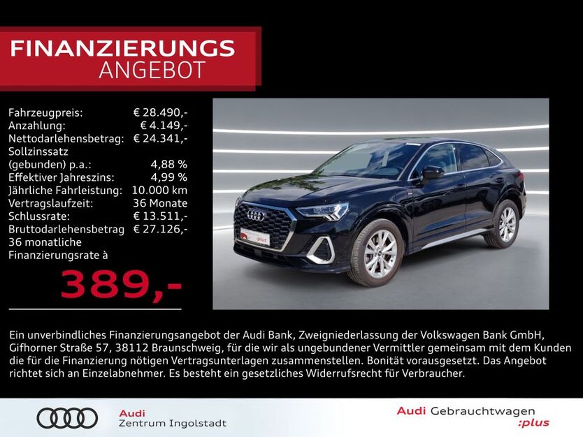 Audi Q3 63.290 km 28.490 € Ingolstadt 85057