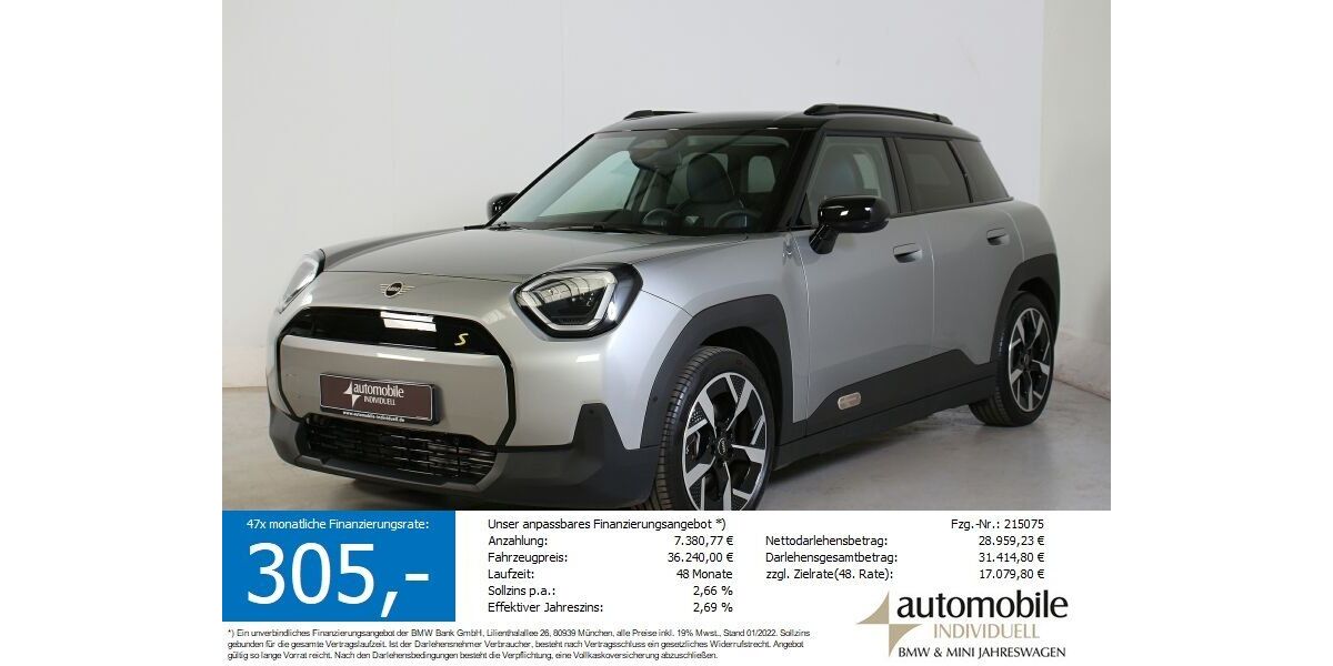 Mini Aceman 6.700 km 35.949 &euro; Paderborn 33100