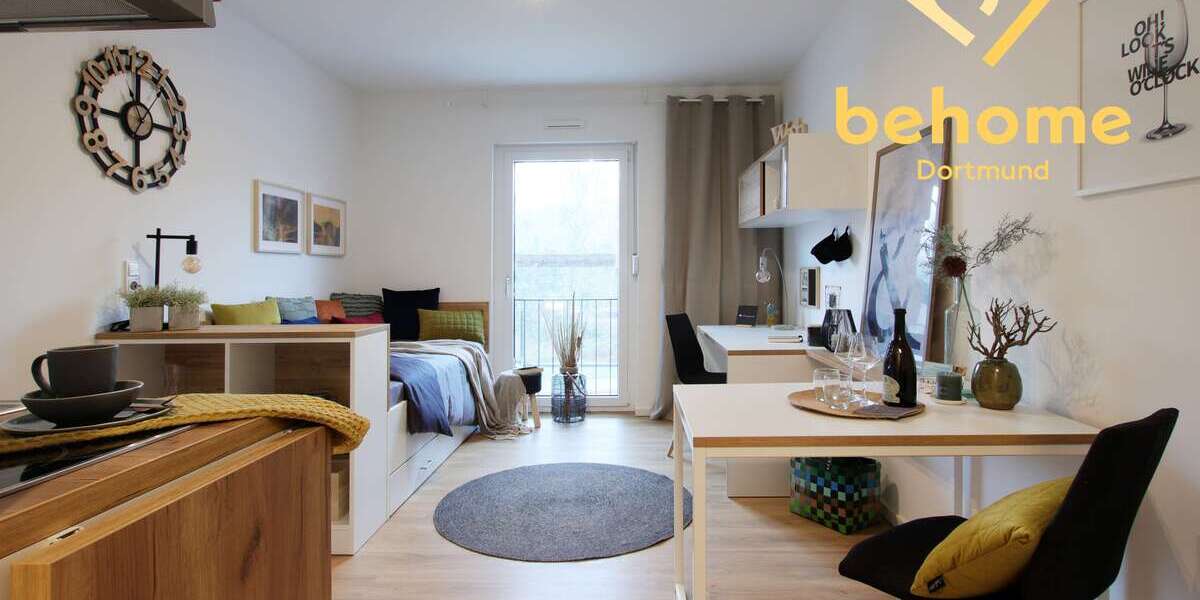 Zimmer Dortmund Innenstadt West - 1 Zimmer, 589&euro; | Angebot:26370858