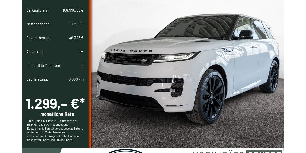 Land Rover Range Rover Sport 5.500 km 104.990 &euro; Engelskirchen 51766