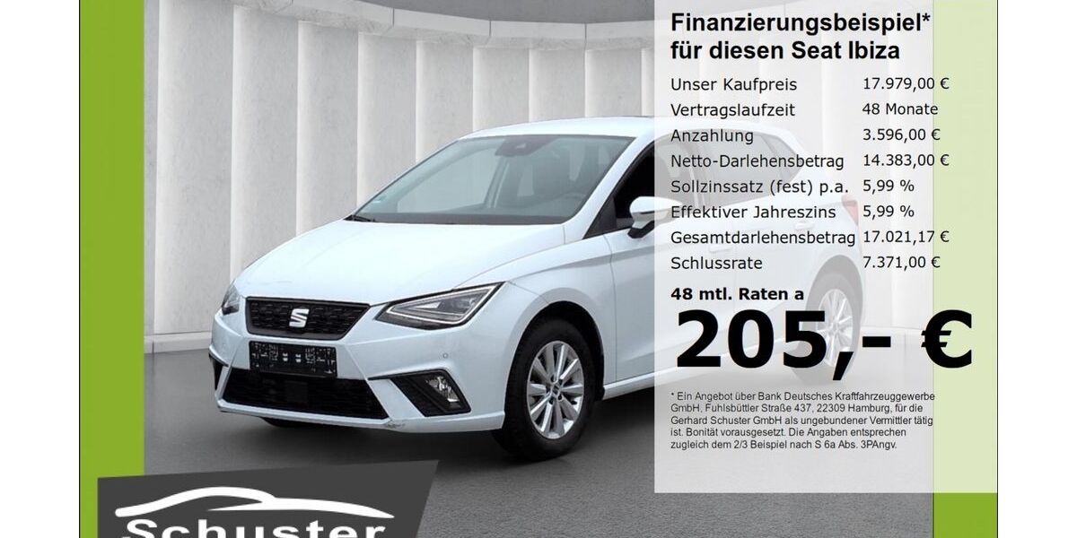 Seat Ibiza 24.181 km 17.979 &euro; Ruhstorf 94099