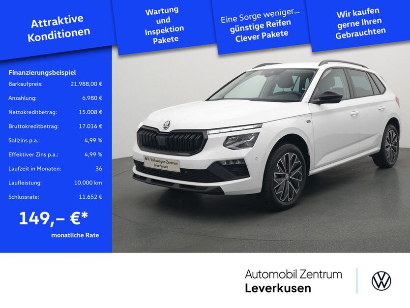 Skoda Kamiq 36.469 km 21.988 € Leverkusen 51379