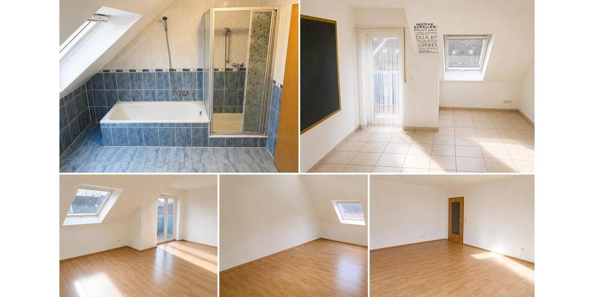 Dachgeschoßwohnung Stockstadt am Main - 3 Zimmer, 91 m&sup2;, 235.000&euro; | Angebot:27116814