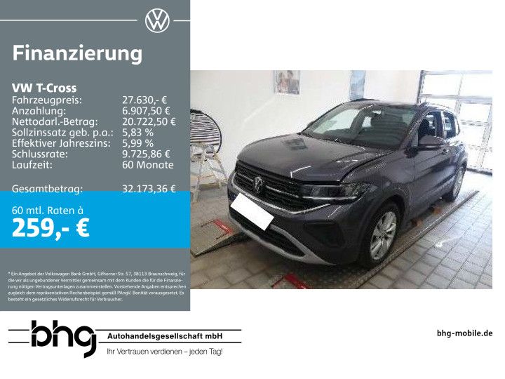 VW T-Cross 6.012 km 27.630 &euro; Rottweil 78628