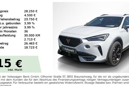 Cupra Formentor 24.850 km 28.250 &euro; Lauf an der Pegnitz 91207