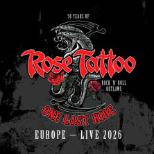 Rose Tattoo - Rock'n'Roll Outlaws – One Last Ride 12.08.2026 Backstage München