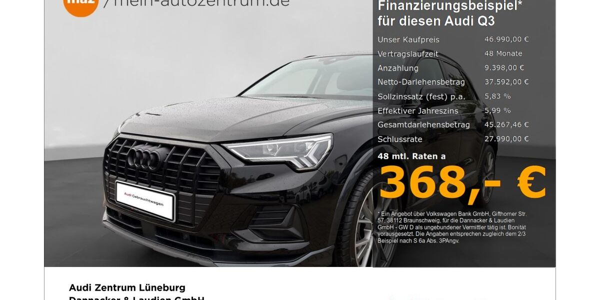 Audi Q3 12.000 km 46.990 &euro; Lüneburg 21337