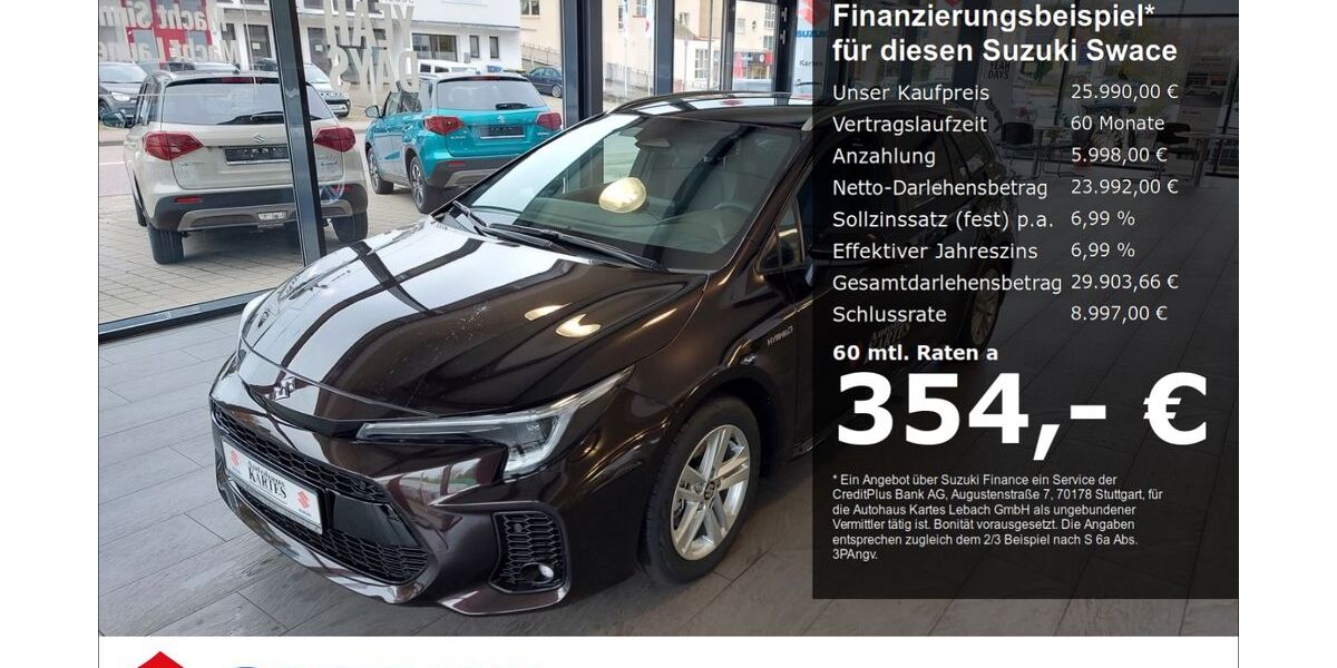 Suzuki Swace 37.856 km 25.990 &euro; Lebach 66822