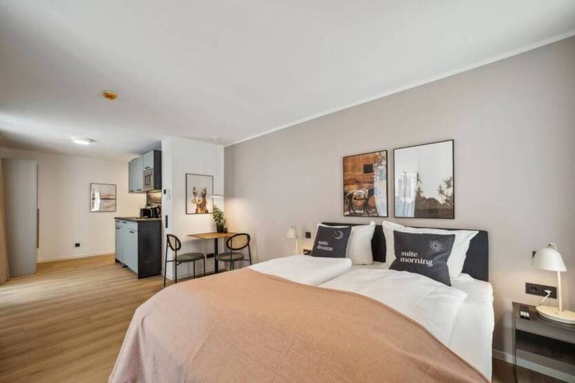 Schöne 1-Zimmer-Wohnung mit Balkon und EBK