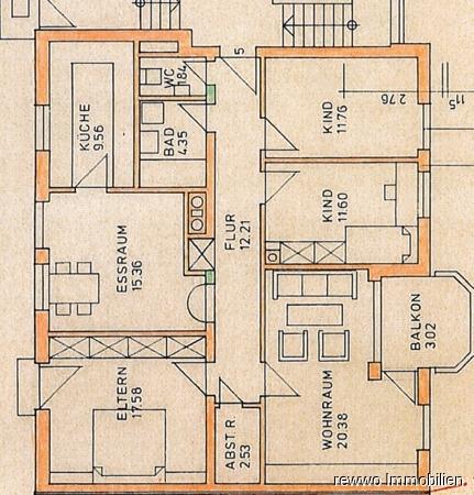 Etagenwohnung Burgkirchen an der Alz - 4 Zimmer, 107 m&sup2;, 1.000&euro; | Angebot:26645448