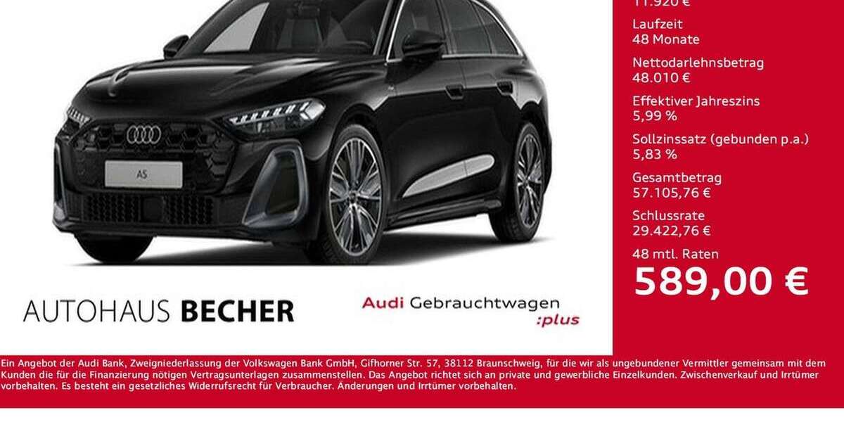 Audi A5 12.500 km 59.930 &euro; Wesel 46485