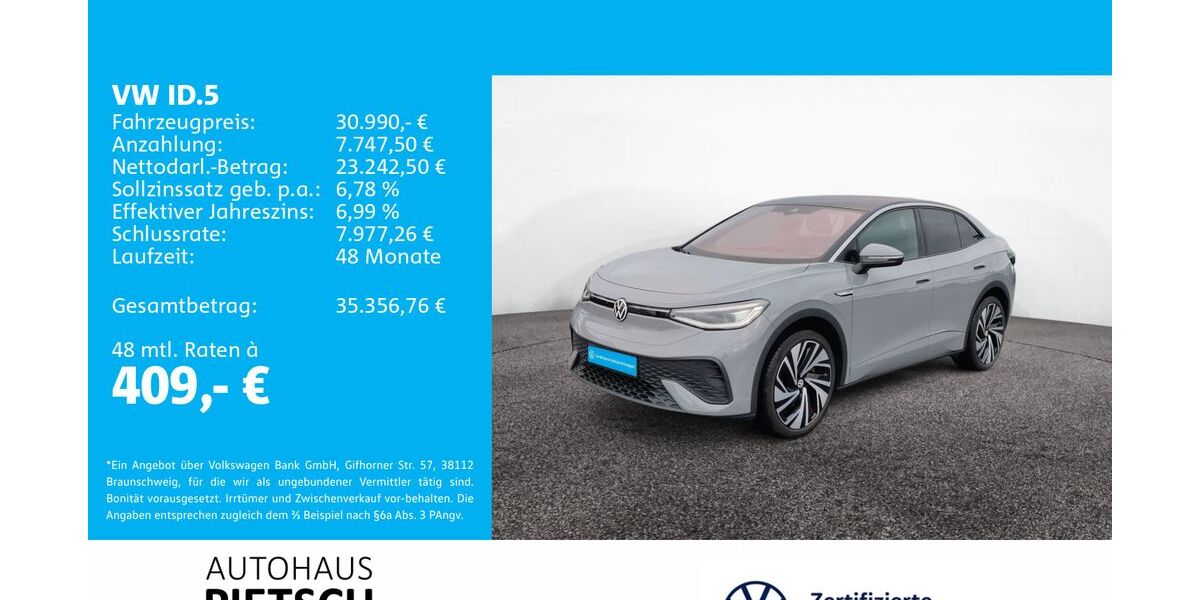 VW ID.5 49.920 km 30.990 &euro; Melle 49324