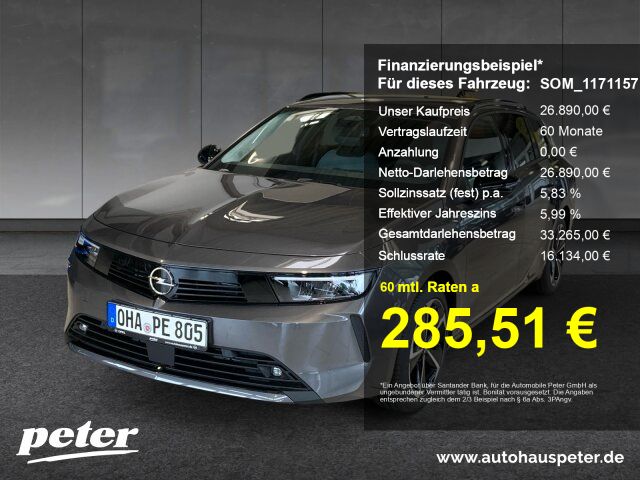 Opel Astra 13.938 km 26.890 &euro; Sondershausen 99706