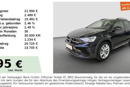VW Taigo 25.279 km 21.890 &euro; Fürth 90763