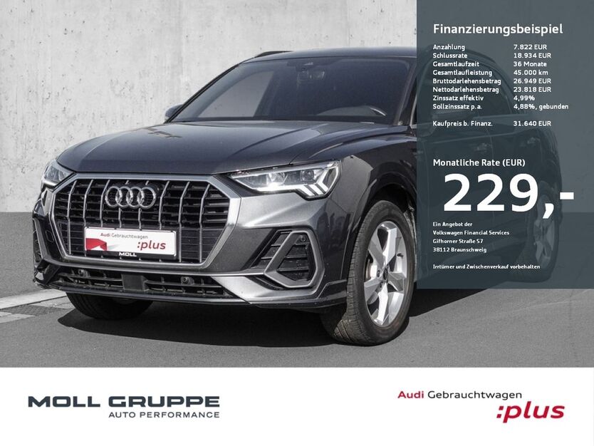 Audi Q3 53.902 km 29.880 € Düsseldorf 40549