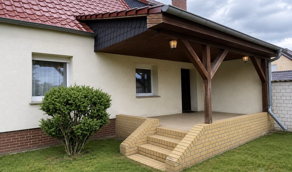 19 km bis Prenzlau – Vollsanierte DHH (2005) in Werbelow auf 1.510 m² Grundstück mit großem Garten ! - Doppelhaushälfte Uckerland / Werbelow Werbelow | Angebot:26996857
