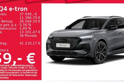 Audi Q4 e-tron 45.579 km 37.949 &euro; Eching 85386