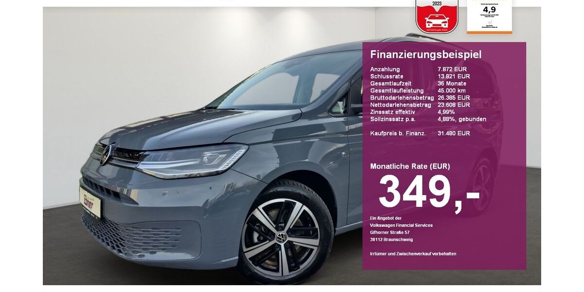 VW Caddy 4.300 km 31.400 &euro; Albbruck 79774
